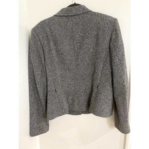 Tahari Gray Wool Blend Blazer - Size 14 (EUC) - Picture 3 of 7